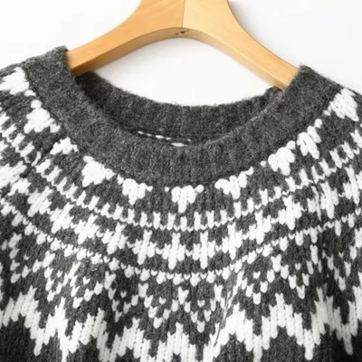 Warm woollen jumper