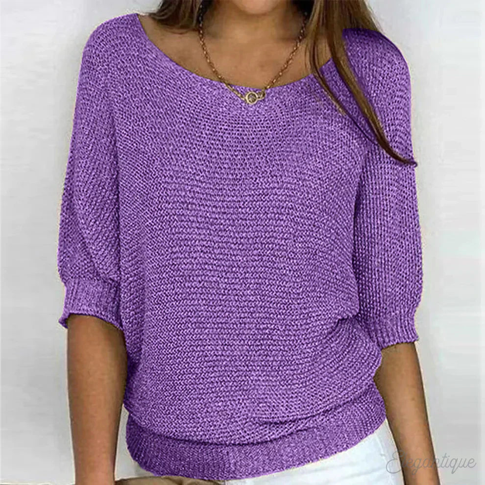 MAXINE™ RELAXED KNIT TOP