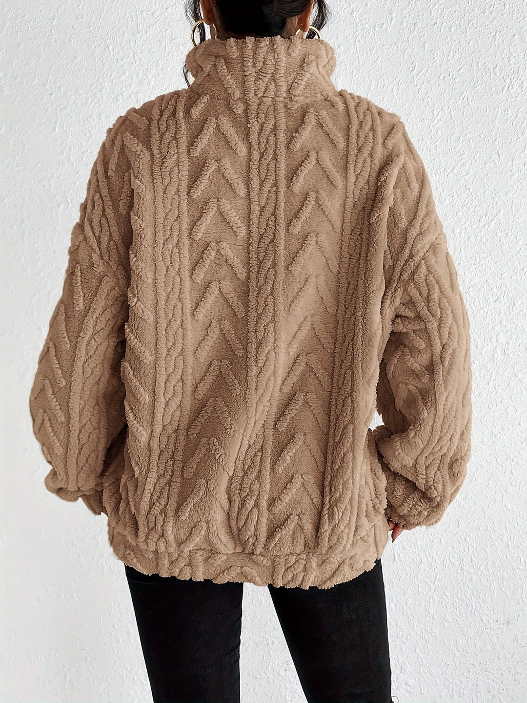 Hazel | Elegant Fleece Sweater