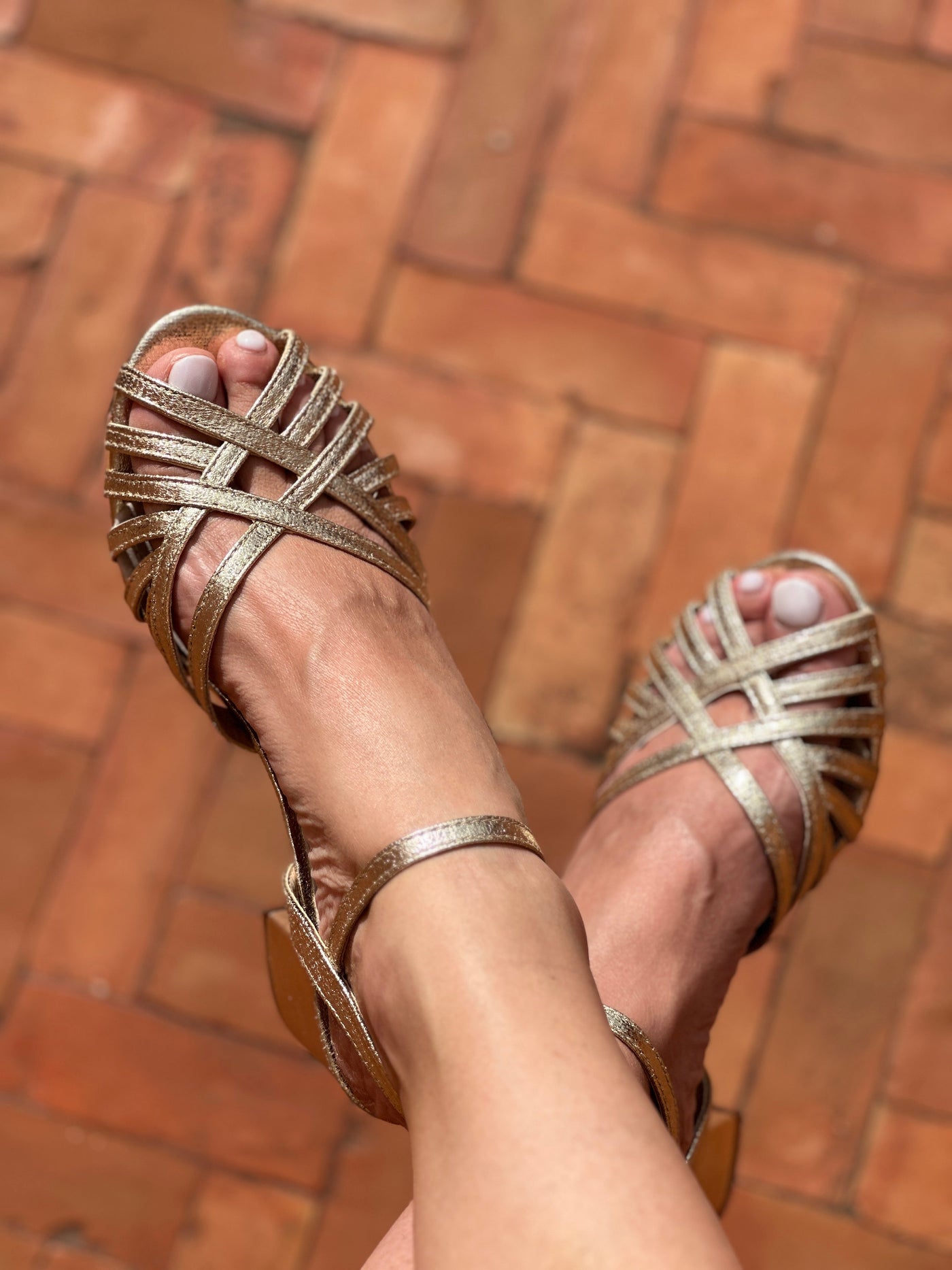 Athena Sandals - Gold