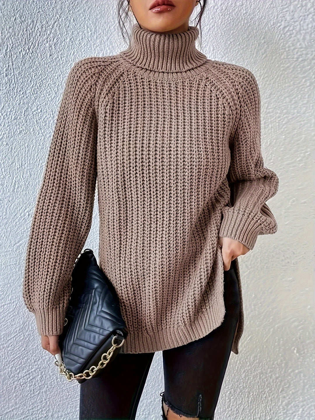 Isabella | Knitted Turtleneck Sweater