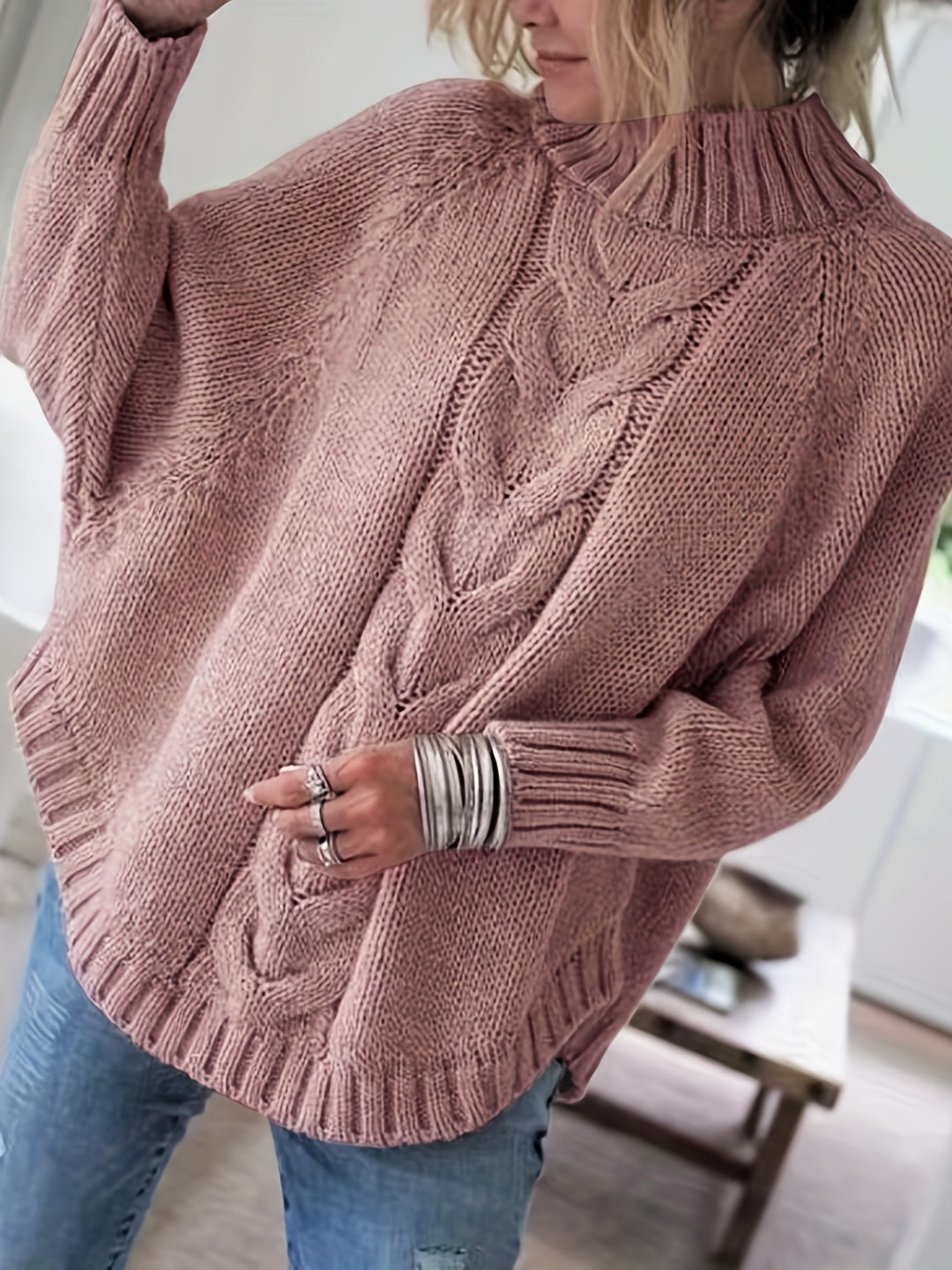 Clara | Cable Knit Sweater