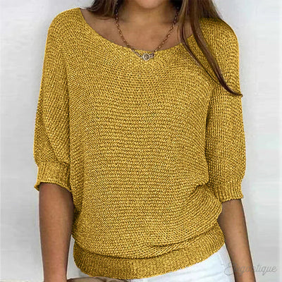 MAXINE™ RELAXED KNIT TOP