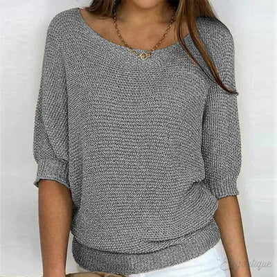 MAXINE™ RELAXED KNIT TOP