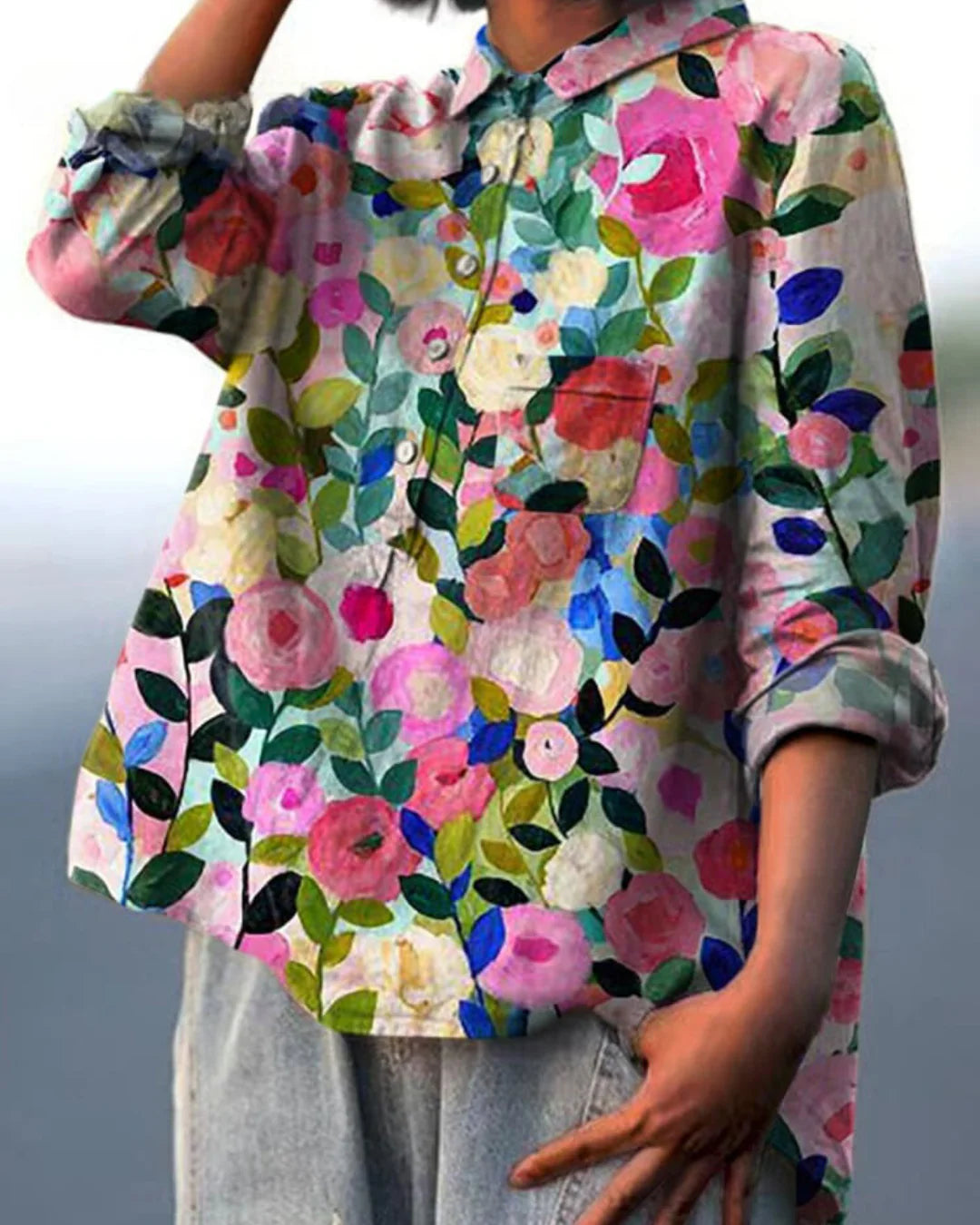 Donna™ | BLOUSE WITH FLORAL PRINT