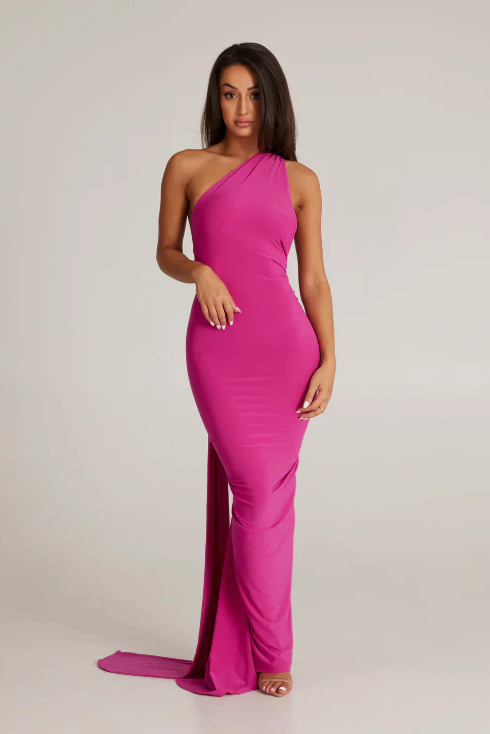 Lynessa™ | One Shoulder Cut-Out Maxi Dress