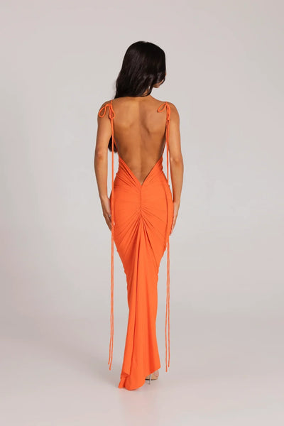 Alindra ™ | Backless Maxi Dress