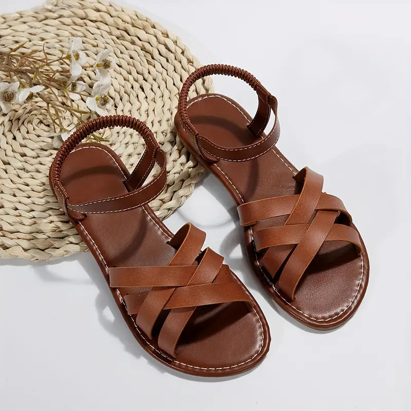 Linda - Braided Escape Sandals