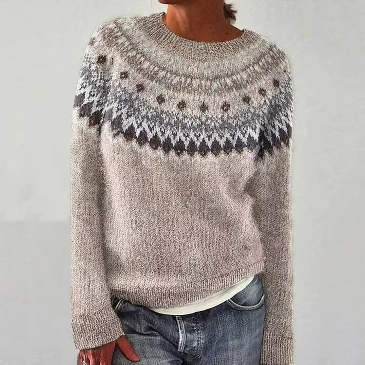 Womens Icelandic Pullover Sweater