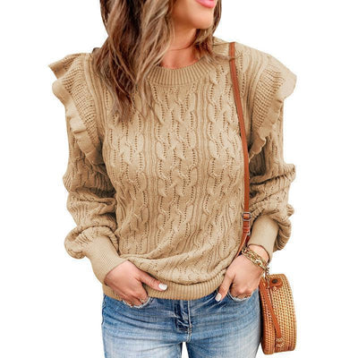 Women's Loose Long Sleeved Sweater