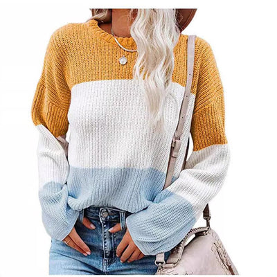 Women's Lantern Sleeve Pullover Sweater