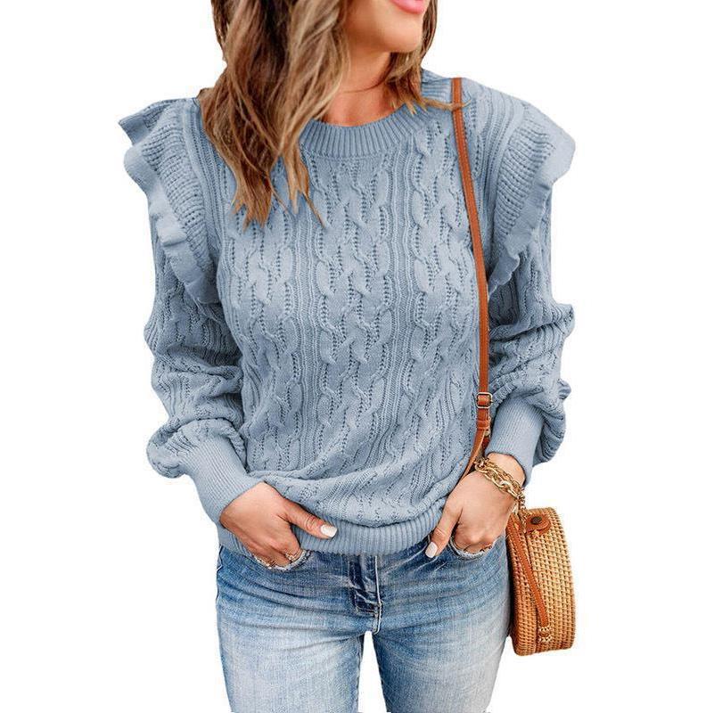 Women's Loose Long Sleeved Sweater