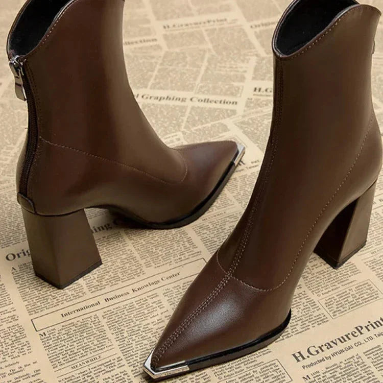 Marie | Chrome Tip Chelsea Boot for Women