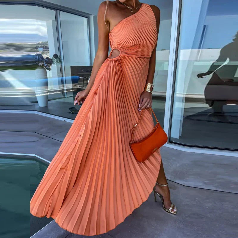 Viora™ | Elegant Off-Shoulder Party Summer Dress