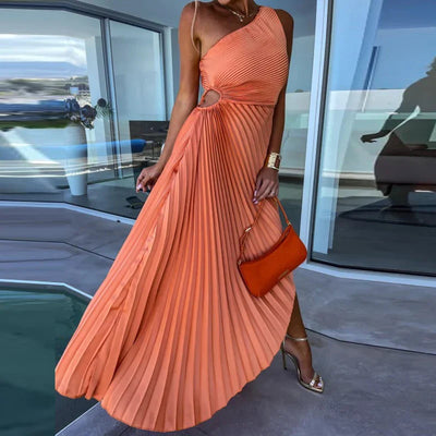 Viora™ | Elegant Off-Shoulder Party Summer Dress