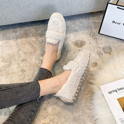 Alice™ | Stylish Fuzzy Winter Loafers