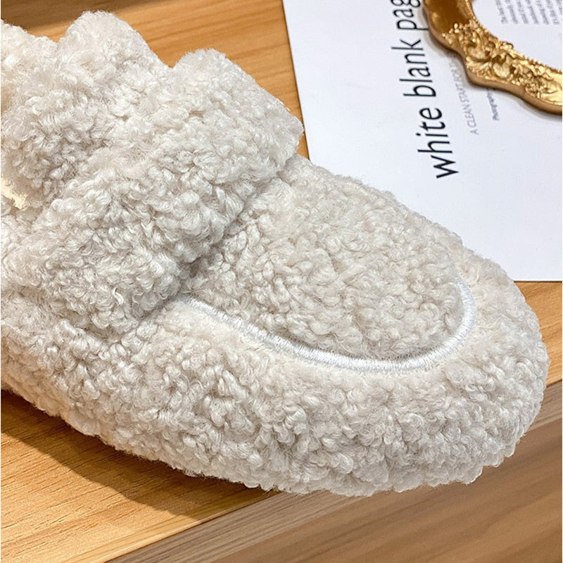 Alice™ | Stylish Fuzzy Winter Loafers