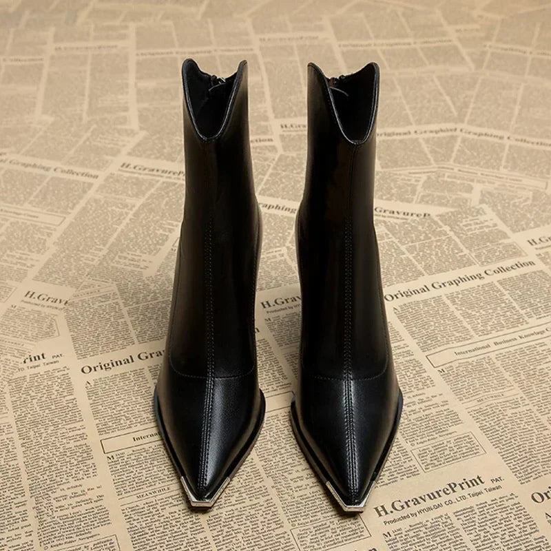 Marie | Chrome Tip Chelsea Boot for Women