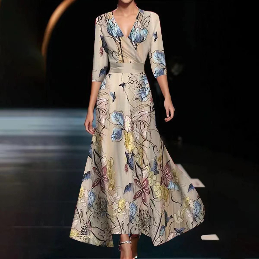 Yuna | Chic Floral Dress