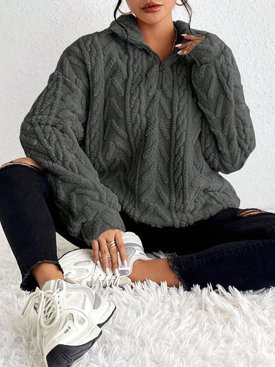 Hazel | Elegant Fleece Sweater