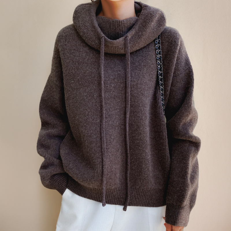 Le Cloe - Merino wool turtleneck sweater