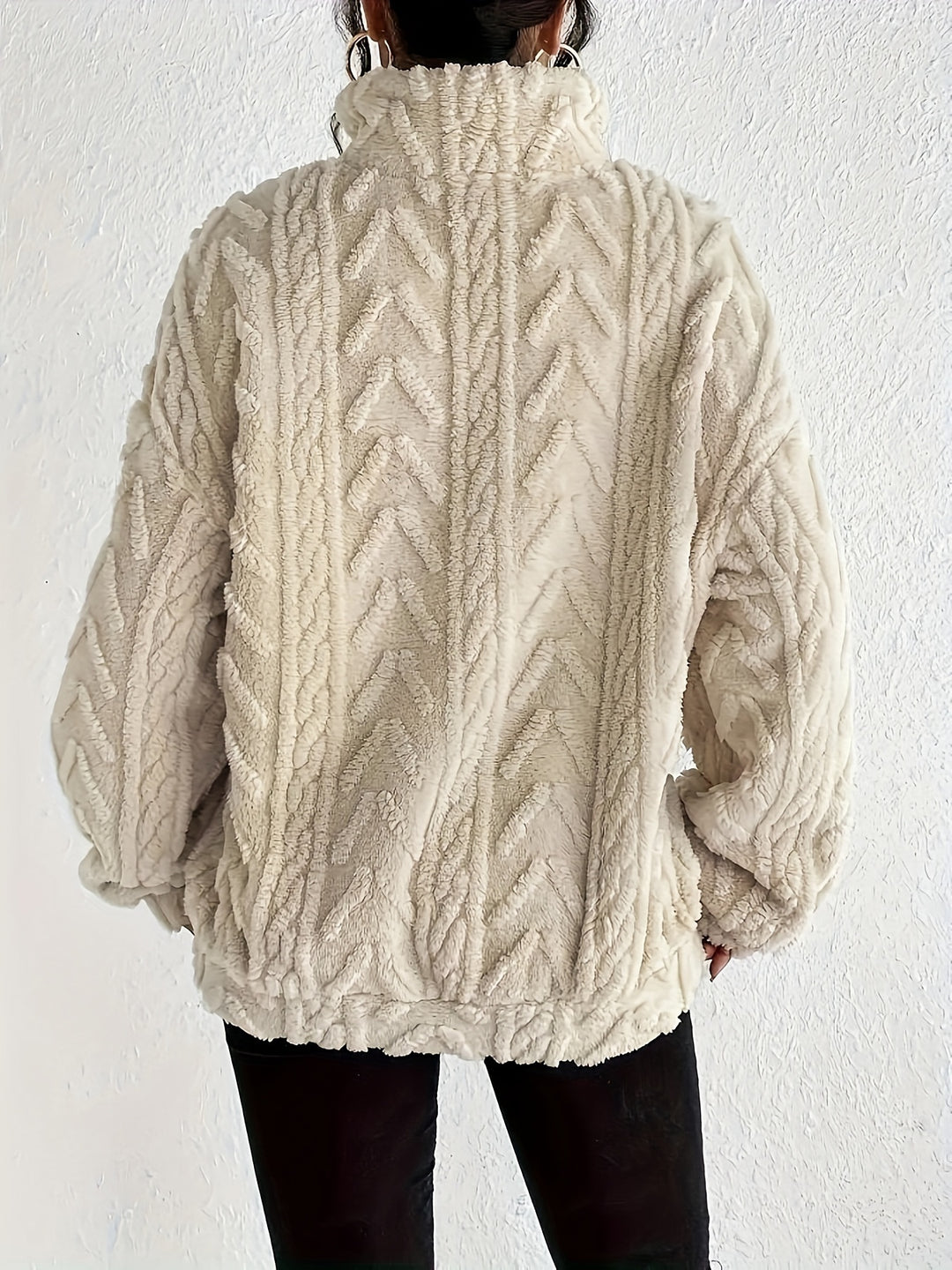 Hazel | Elegant Fleece Sweater