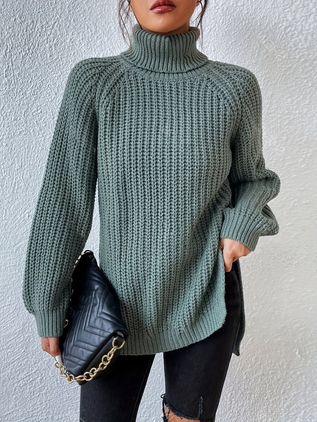 Isabella | Knitted Turtleneck Sweater