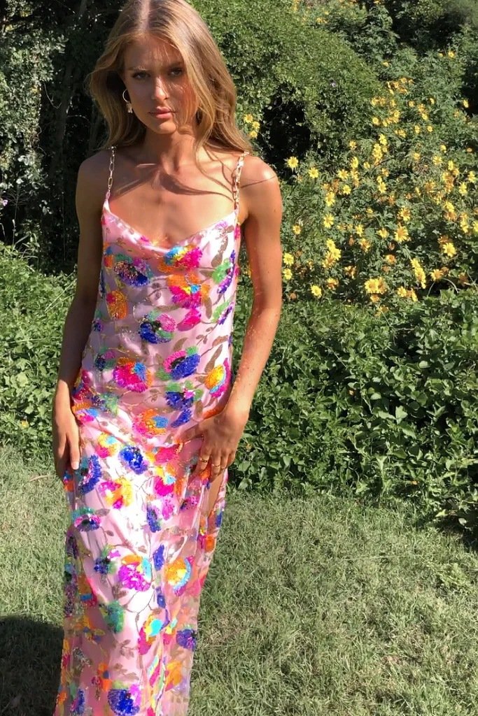 Penelope ™ | Floral Slit Dress