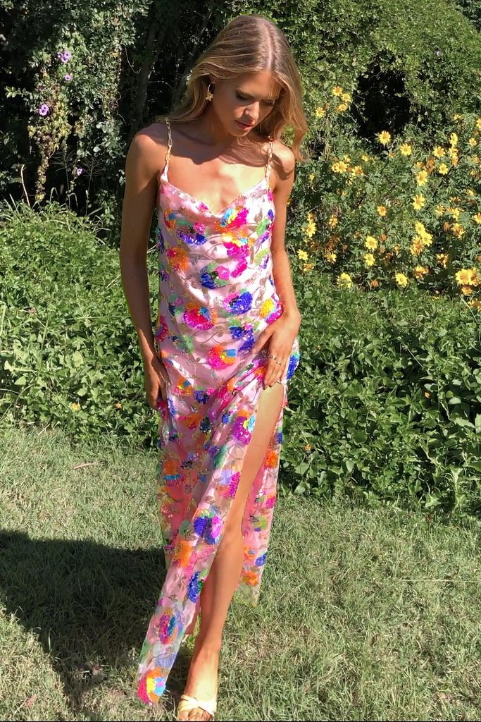 Penelope ™ | Floral Slit Dress