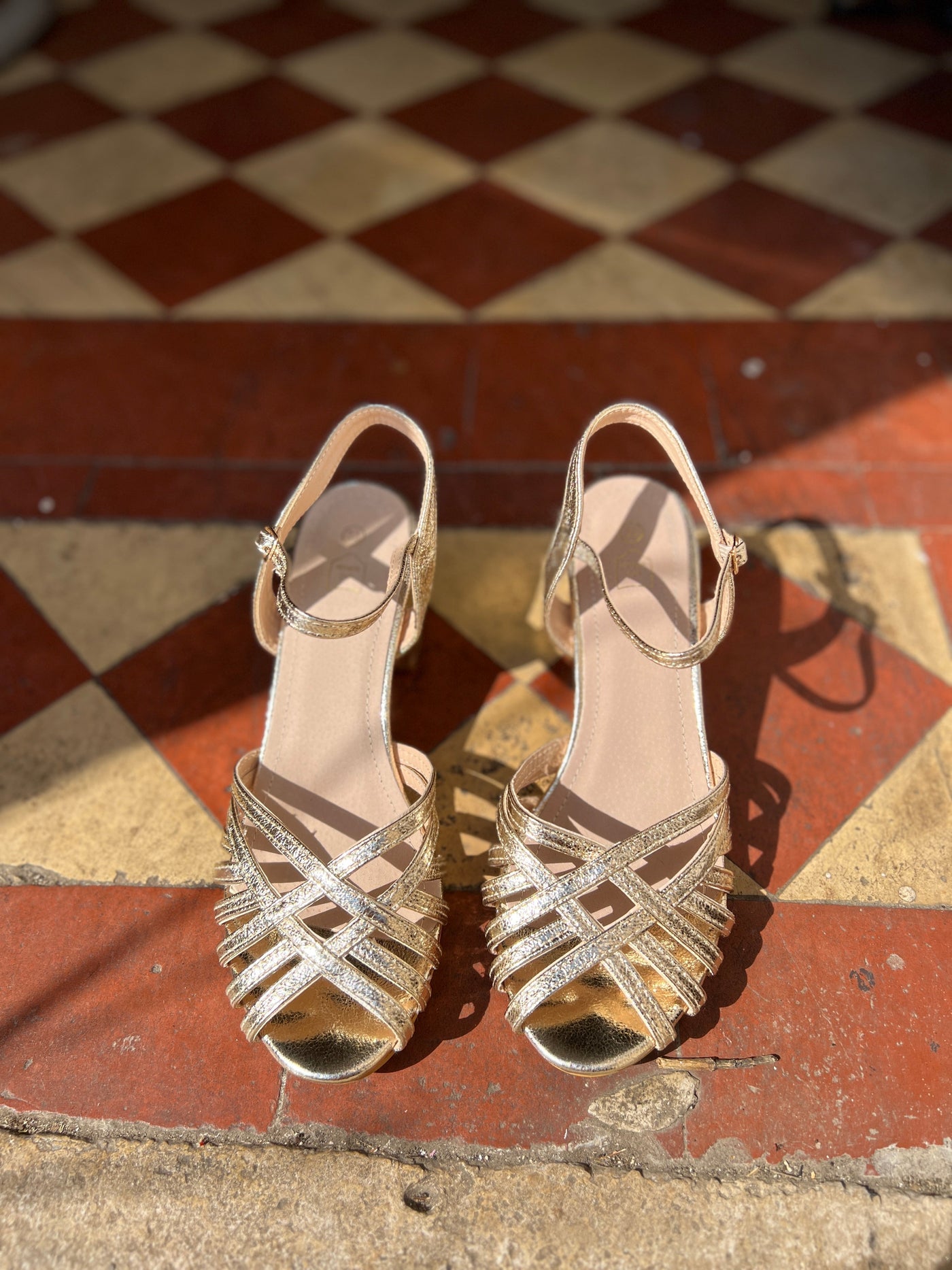 Athena Sandals - Gold