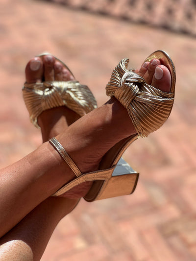 Ariane Sandals - Gold