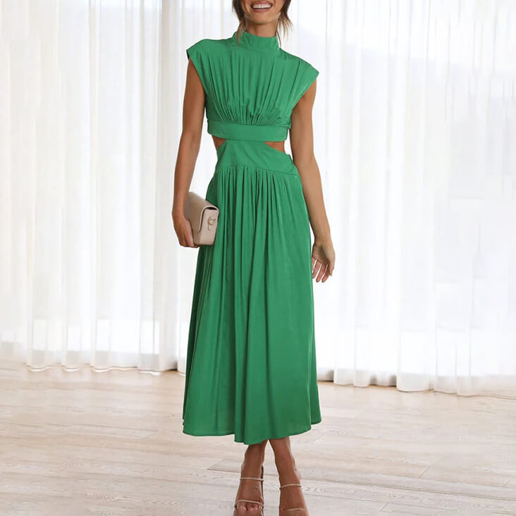 Diana | Elegant Pleated Dress